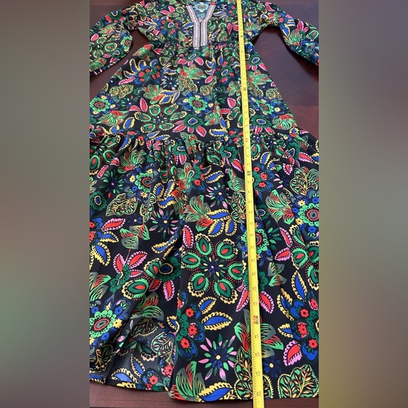 RUSTTYDUSTTY Elegant Floral Long Sleeve Dress SIZE S - Picture 8 of 9